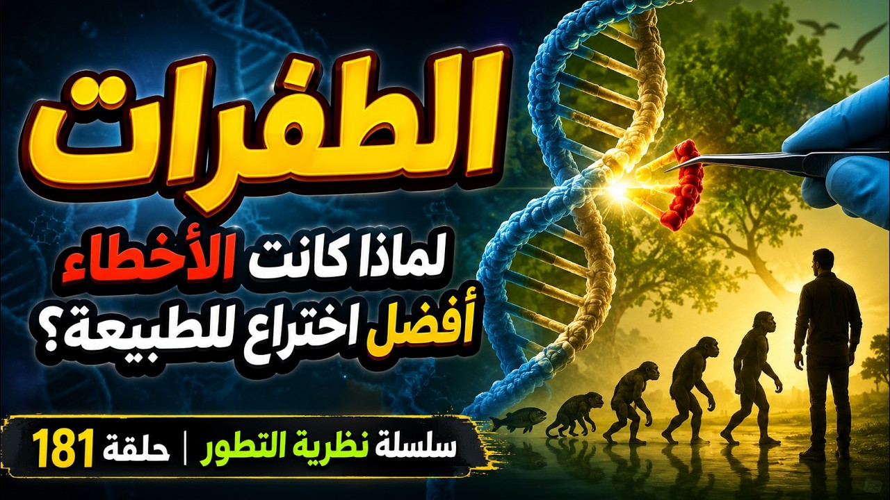 الطفرات: لماذا لا تستطيع الحياة العيش بلا أخطاء؟