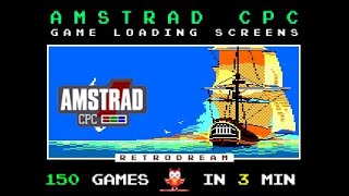 150 Best Amstrad CPC Intro Screens in 3 Minutes | Retro Dream