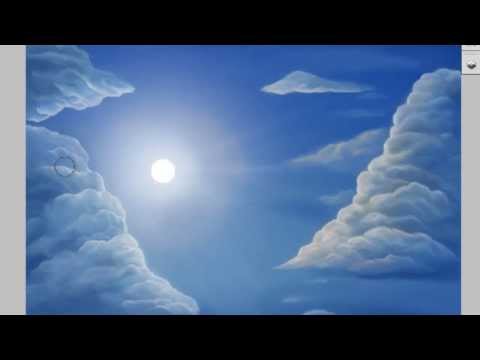 Sailboat in the Sky Speedpainting