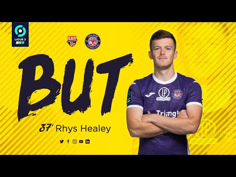 #EAGTFC Le but de Rhys Healey contre Guingamp