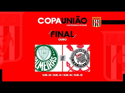 COPA UNIÃO DE FUTSAL 2025 | FINAIS| CAT. BASE | AO VIVO   PALMEIRAS x CORINTHIANS #derby