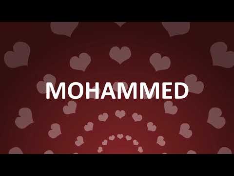 HAPPY BIRTHDAY MOHAMMED