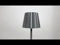 Sompex-Troll-Batterie-lampe-de-table-LED-noir YouTube Video