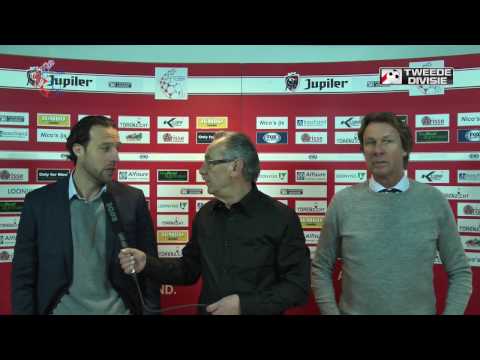 Persconferentie trainers FC Lienden - sv Spakenburg