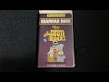 Schoolhouse Rock Grammar Rock 1997 VHS Review