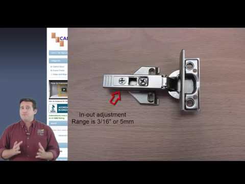 How To Adjust Blum Hinges & Align Cabinet Doors -...