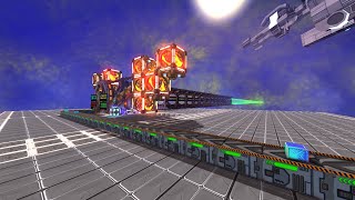 FortressCraft Evolved gameplay - Railgun construction