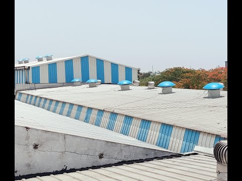 Power Driven Motorized Roof Extractor Fan