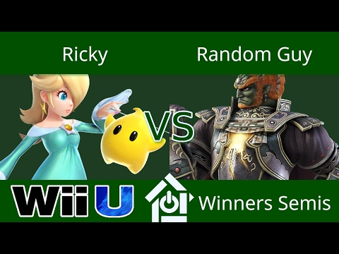 THGW 1/17/2017 - Ricky (Rosaluma) vs Random Guy (Ganondorf) - Smash 4 Winners Semis