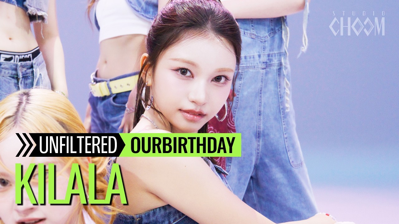 [UNFILTERED CAM] OURBIRTHDAY KILALA(키라라) 'SQUEEZY' 4K | STUDIO CHOOM ORIGINAL