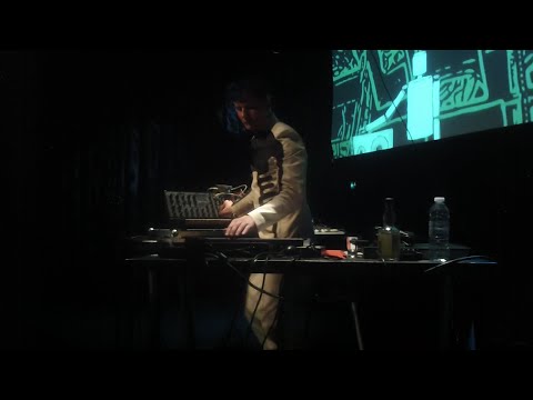 Felix Kubin - 28 minutes LIVE @ Jazzhouse, Copenhagen (9th of July, 2015)