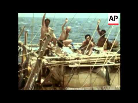 File of Kon Tiki explorer Thor Heyerdahl