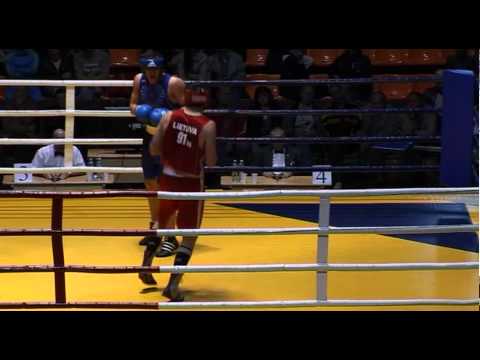 Vitalijus Subačius vs. Tadas Tamašauskas. 2012 y. A. Šocikas boxing tournament final - 91 kg.