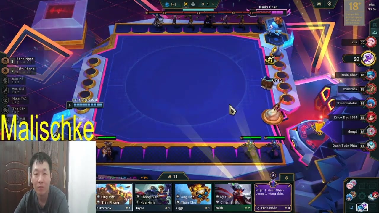 [Malischke TFT] Chơi Bài Bánh Ngọt Củ Chuối