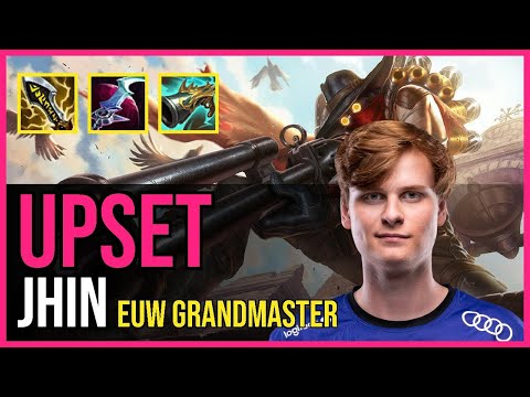 Upset - JHIN vs. LUCIAN ADC | EUW Grandmaster