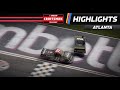 Heim sends Sanchez into the grass at restart