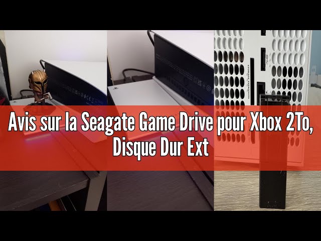 Vídeo relacionado con Seagate Technology Game Drive for Xbox, 2TB, External Hard Drive Portable, USB 3.2 Gen 1, Black with built-in green LED bar, Xbox Certified, 2 year Rescue Services (STKX2000400)