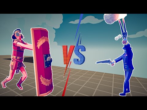 1X GUNSLINGER VS 50X SHIELD BEARER | TABS | Totally Accurate Battle Simulator