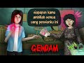 GENDAM Ibu2 Di Pasar Kuras Uangnya HORORMISTERI Kartun Hantu Animasi Horror Hipnotis