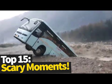 VIDEO – Top 15 Scary Moments Caught On Camera