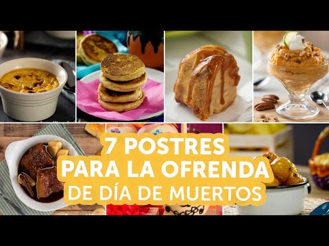 7 postres para la ofrenda de Día de Muertos | Kiwilimón