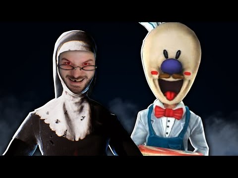 O SORVETEIRO DE ICE SCREAM FINALMENTE APARECEU?! - Evil Nun 2
