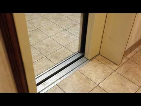 Quick ride Otis series 1 hydraulic elevator at Quality Inn Aquia VA