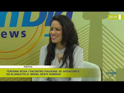 BOM DIA NEWS 23 01 2020  Rubenita Lessa (advogada) - Encontro de apoiadores do Aliança pelo Brasil