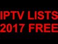 2017 IPTV LIsts Free Working M3U