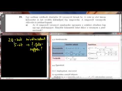 [2006.02.21.] 18/a) Kombinatorika