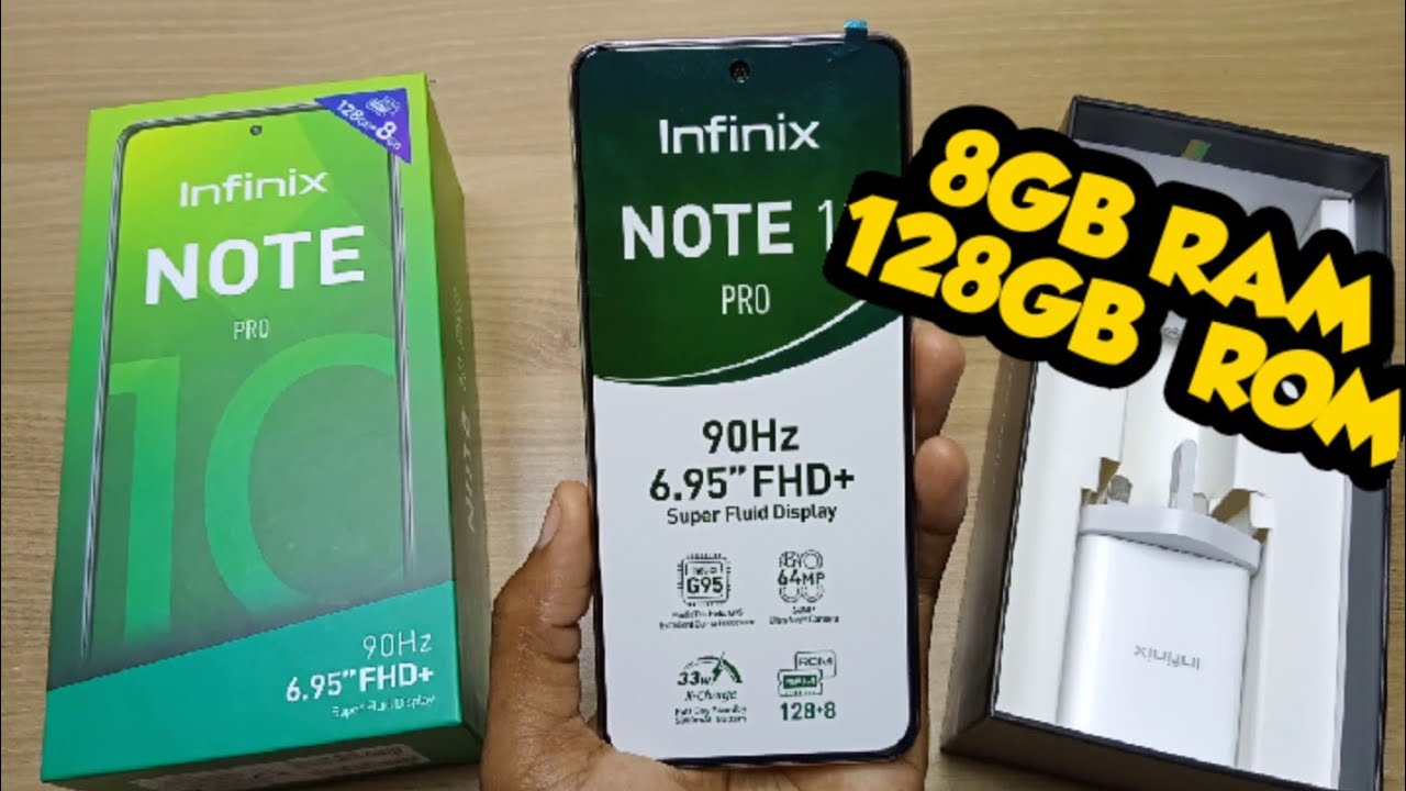 Infinix Note 10 Pro Unboxing & Specifications