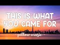 This Is What You Came For - Calvin Harris (Feat. Rihanna) (Lyrics) 🎵