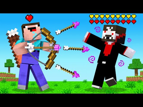 *UNLIMITED* HEALTH Arrows in Minecraft UHC