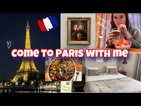 Come to Paris with me | Bonjour Paris 🇫🇷| •travel vloggg🥖🥐 Leni