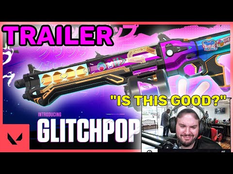 HIKO Reacts to *New* Valorant ACT 2 Battle Pass Trailer & Glitchpop Skins Collection! - Valorant