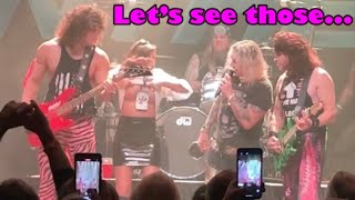 Steel Panther Asian Hooker Live 12-8-21 White Christmas Mercury Ballroom Louisville KY 60fps