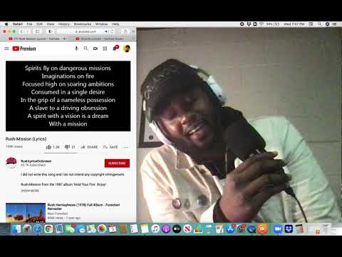 Rush-Mission (Lyrics) Reaction