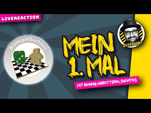 Brettspielsuchties 💊 Mein 1. Mal mit Benny #reaction #brettspiele #erstesvideo