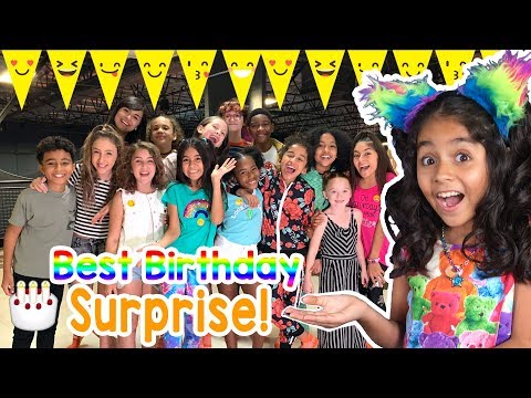 Evangeline 11th Birthday Party - Surprise Giveaway : Vlog It // GEM Sisters Birthdays Video