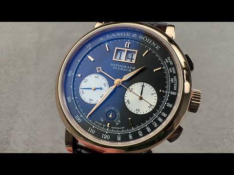 A. Lange & Sohne Datograph Up Down 405.031 Rose Gold Hands-On Review & Features Overview