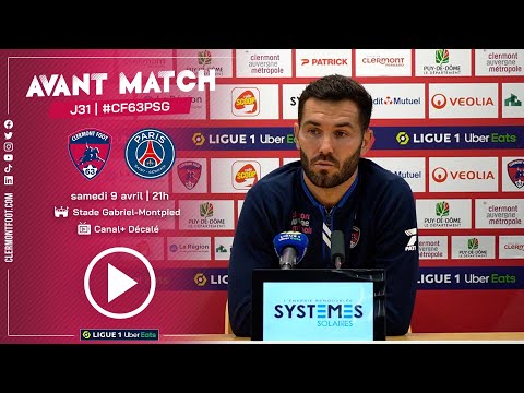 J31 | avant Clermont - PSG
