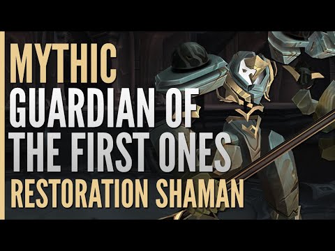 Mythic Guardian of the First Ones First Kill | Restoration Shaman PoV | Rain on Stormreaver