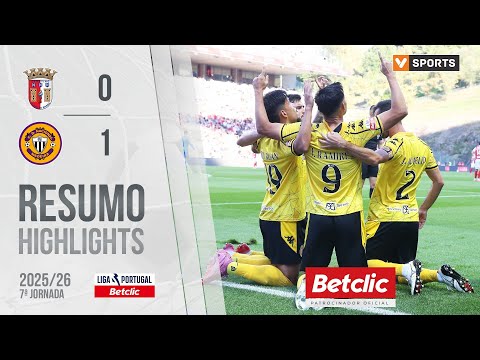 Resumo: Braga 0-1 Nacional (Liga 25/26 #7)