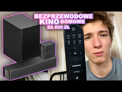 KINO DOMOWE 5.1 ZA 600 ZŁ BEZ KABLI ?! - Podłączamy i sprawdzamy!