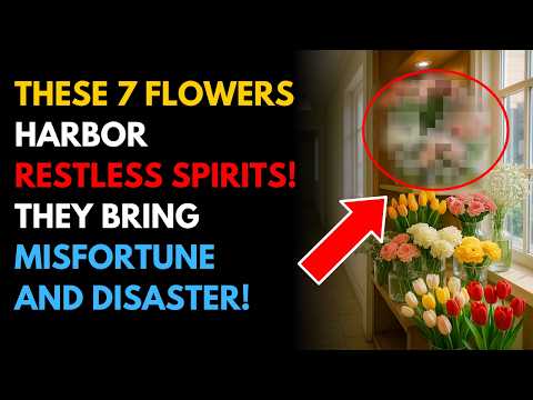 These 7 Flowers Harbor Restless Spirits—They Bring Misfortune and Disaster! Never Keep Them Indoors!