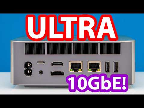 An ULTRA Mini PC with 10GbE and GPU Beelink GTi15 Ultra