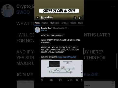 ⚠️$WOO 2x BUY TRADE #shorts #viral #trading #crypto #woo #cryptocurrency #forex