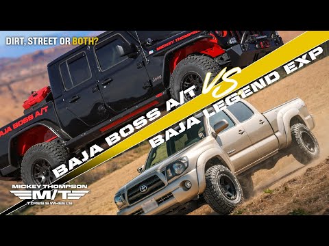 Baja Boss® A/T or BAJA LEGEND EXP™ ? Mickey Thompson Hybrid A/T Tire Showdown!