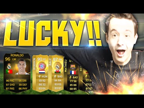 OUR LUCKIEST FIFA 15 PACK OPENING EVER!!! - TWOSYNC