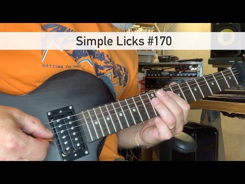 Combining Licks 168 & 169 (Slow version after) :: Simple Licks Episode #170